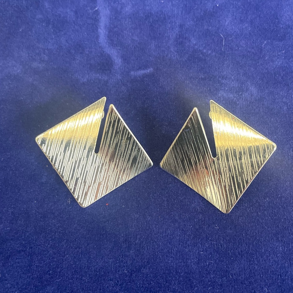 Textured Silver Studs